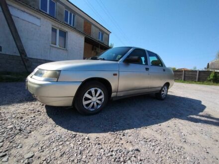 Желтый ВАЗ 2110, объемом двигателя 1.6 л и пробегом 254 тыс. км за 1100 $, фото 1 на Automoto.ua