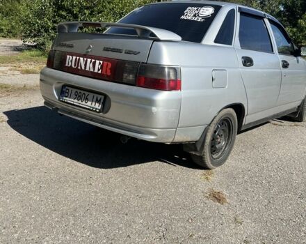 Серый ВАЗ 2110, объемом двигателя 1.5 л и пробегом 223 тыс. км за 1600 $, фото 4 на Automoto.ua