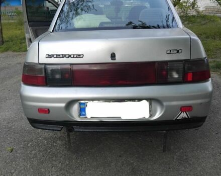 Серый ВАЗ 2110, объемом двигателя 1.5 л и пробегом 350 тыс. км за 500 $, фото 1 на Automoto.ua