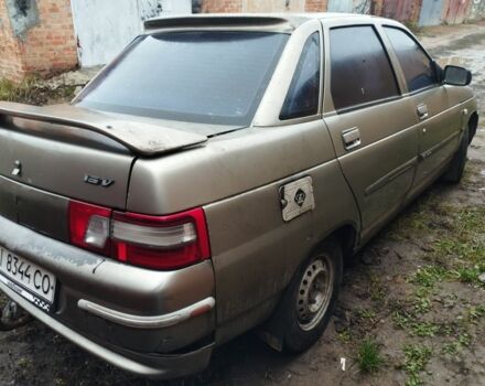 Серый ВАЗ 2110, объемом двигателя 1.5 л и пробегом 240 тыс. км за 568 $, фото 3 на Automoto.ua