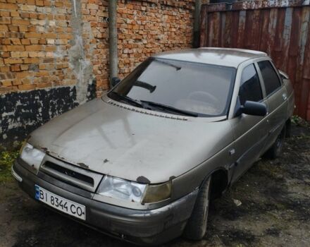 Серый ВАЗ 2110, объемом двигателя 1.5 л и пробегом 240 тыс. км за 568 $, фото 1 на Automoto.ua