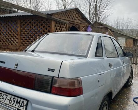 Серый ВАЗ 2110, объемом двигателя 1.5 л и пробегом 212 тыс. км за 1200 $, фото 4 на Automoto.ua