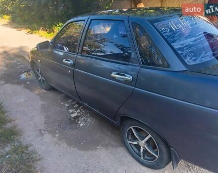 Серый ВАЗ 2110, объемом двигателя 1.6 л и пробегом 190 тыс. км за 1200 $, фото 6 на Automoto.ua