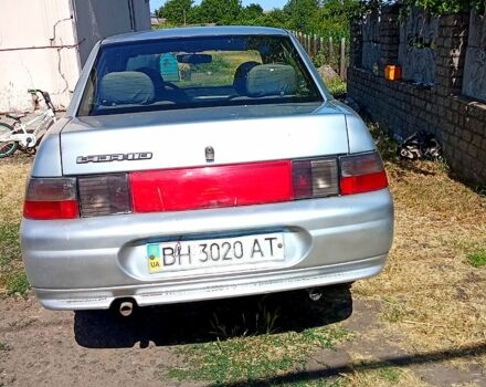 Серый ВАЗ 2110, объемом двигателя 1.5 л и пробегом 150 тыс. км за 1500 $, фото 3 на Automoto.ua