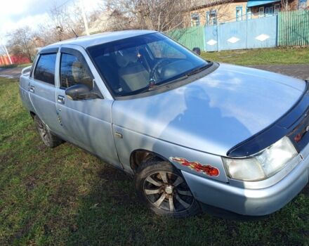 Серый ВАЗ 2110, объемом двигателя 1.5 л и пробегом 254 тыс. км за 1700 $, фото 1 на Automoto.ua