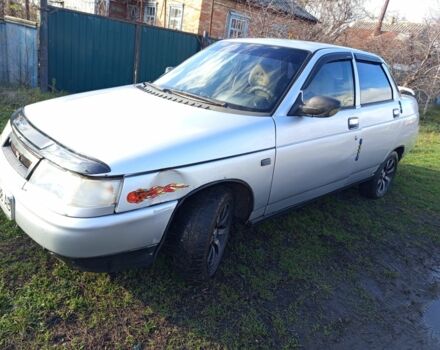 Серый ВАЗ 2110, объемом двигателя 1.5 л и пробегом 254 тыс. км за 1700 $, фото 2 на Automoto.ua