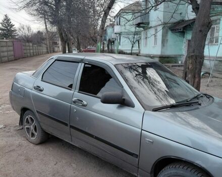 Серый ВАЗ 2110, объемом двигателя 1.5 л и пробегом 190 тыс. км за 1100 $, фото 2 на Automoto.ua