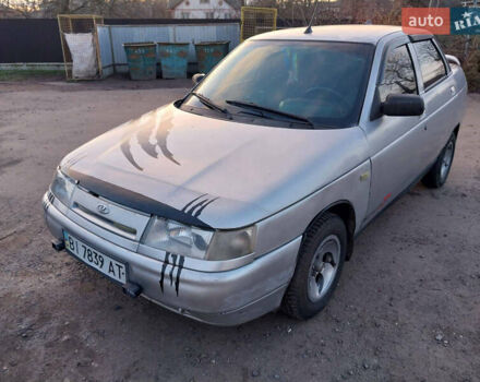 Серый ВАЗ 2110, объемом двигателя 1.5 л и пробегом 370 тыс. км за 1350 $, фото 4 на Automoto.ua