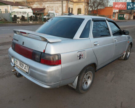 Серый ВАЗ 2110, объемом двигателя 1.5 л и пробегом 370 тыс. км за 1350 $, фото 1 на Automoto.ua