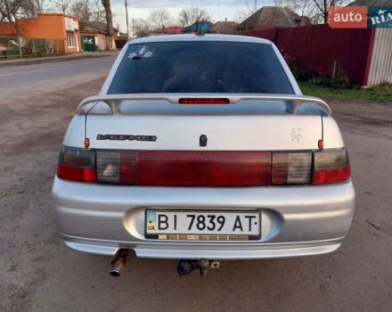 Серый ВАЗ 2110, объемом двигателя 1.5 л и пробегом 370 тыс. км за 1350 $, фото 2 на Automoto.ua