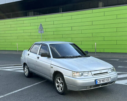 Сірий ВАЗ 2110, об'ємом двигуна 1.6 л та пробігом 201 тис. км за 1400 $, фото 1 на Automoto.ua