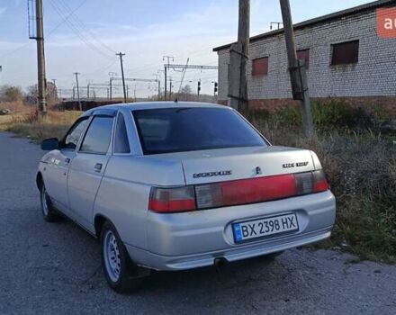 Серый ВАЗ 2110, объемом двигателя 1.6 л и пробегом 215 тыс. км за 1600 $, фото 1 на Automoto.ua