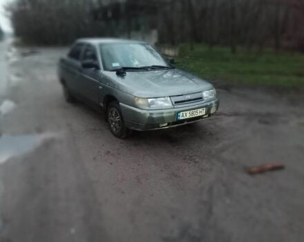 Серый ВАЗ 2110, объемом двигателя 1.6 л и пробегом 293 тыс. км за 1300 $, фото 1 на Automoto.ua