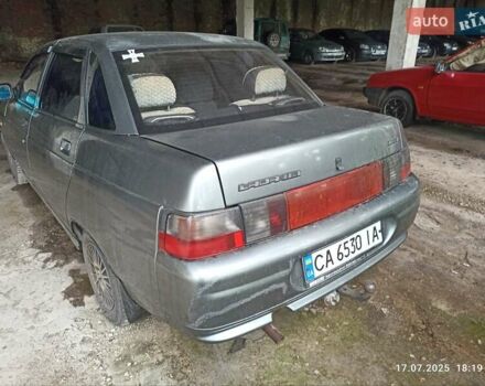 Серый ВАЗ 2110, объемом двигателя 1.6 л и пробегом 250 тыс. км за 1600 $, фото 1 на Automoto.ua