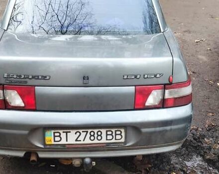 Серый ВАЗ 2110, объемом двигателя 1.6 л и пробегом 235 тыс. км за 1650 $, фото 5 на Automoto.ua