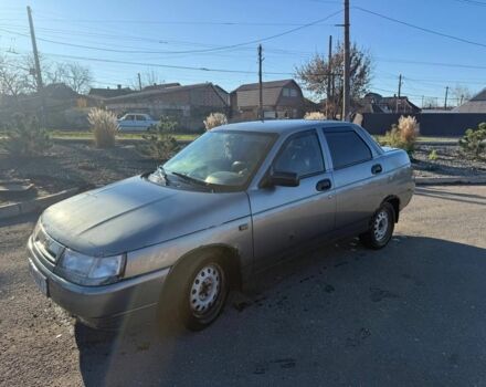 Сірий ВАЗ 2110, об'ємом двигуна 1.6 л та пробігом 200 тис. км за 1100 $, фото 1 на Automoto.ua