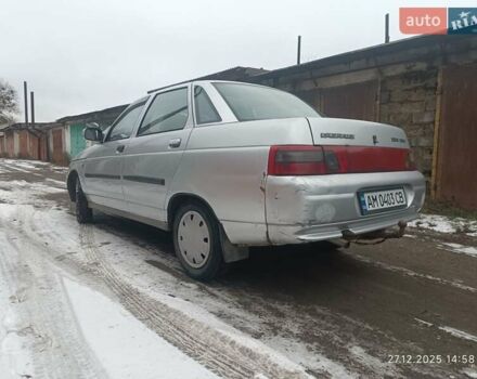 Серый ВАЗ 2110, объемом двигателя 1.6 л и пробегом 166 тыс. км за 1600 $, фото 2 на Automoto.ua