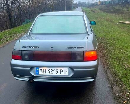 Серый ВАЗ 2110, объемом двигателя 1.6 л и пробегом 220 тыс. км за 1500 $, фото 2 на Automoto.ua