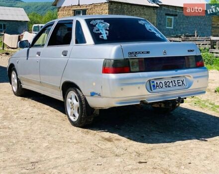 Серый ВАЗ 2110, объемом двигателя 1.6 л и пробегом 255 тыс. км за 1500 $, фото 6 на Automoto.ua