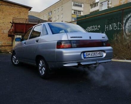 Серый ВАЗ 2110, объемом двигателя 1.6 л и пробегом 170 тыс. км за 1200 $, фото 14 на Automoto.ua