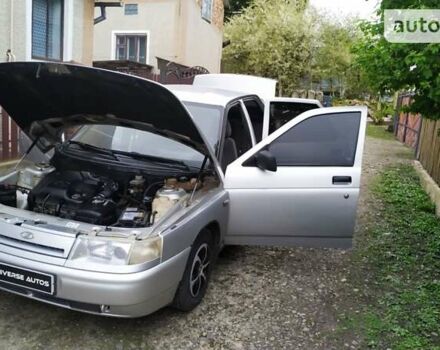 Сірий ВАЗ 2110, об'ємом двигуна 1.6 л та пробігом 213 тис. км за 1999 $, фото 12 на Automoto.ua