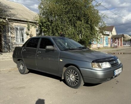 Серый ВАЗ 2110, объемом двигателя 1.6 л и пробегом 245 тыс. км за 2500 $, фото 2 на Automoto.ua