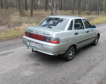 Серый ВАЗ 2110, объемом двигателя 1.6 л и пробегом 230 тыс. км за 1800 $, фото 2 на Automoto.ua