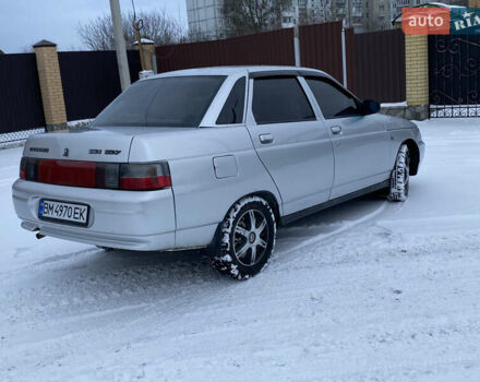 Серый ВАЗ 2110, объемом двигателя 1.6 л и пробегом 145 тыс. км за 2000 $, фото 6 на Automoto.ua