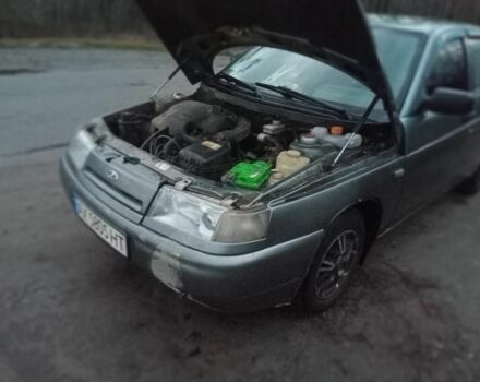 Серый ВАЗ 2110, объемом двигателя 1.6 л и пробегом 293 тыс. км за 1300 $, фото 3 на Automoto.ua