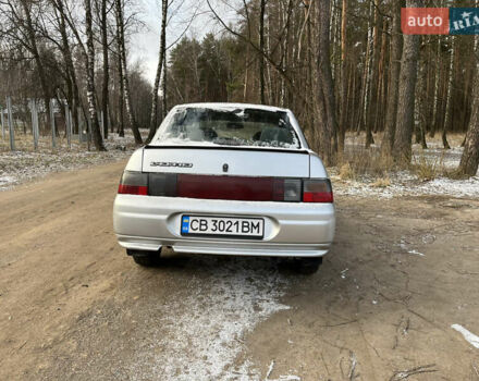 Сірий ВАЗ 2110, об'ємом двигуна 1.6 л та пробігом 157 тис. км за 2200 $, фото 5 на Automoto.ua