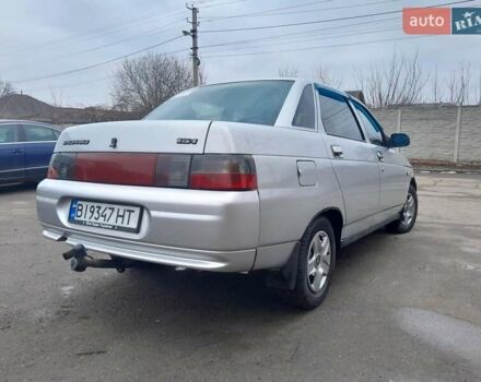Серый ВАЗ 2110, объемом двигателя 1.62 л и пробегом 126 тыс. км за 2150 $, фото 4 на Automoto.ua