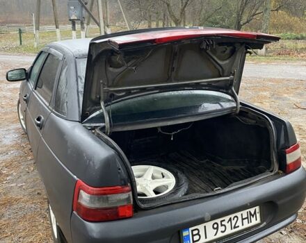 Сірий ВАЗ 2110, об'ємом двигуна 1.6 л та пробігом 283 тис. км за 2000 $, фото 11 на Automoto.ua