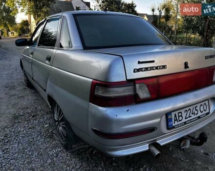 Серый ВАЗ 2110, объемом двигателя 1.6 л и пробегом 315 тыс. км за 1450 $, фото 14 на Automoto.ua