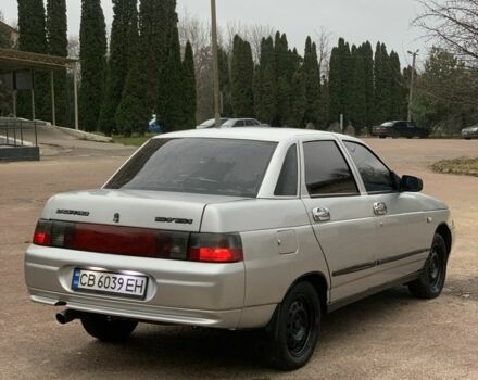 Серый ВАЗ 2110, объемом двигателя 1.6 л и пробегом 165 тыс. км за 1650 $, фото 3 на Automoto.ua