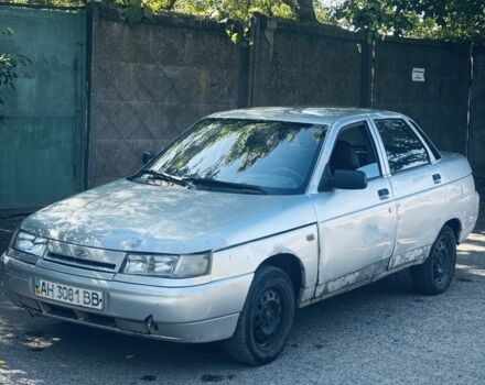 Серый ВАЗ 2110, объемом двигателя 1.6 л и пробегом 150 тыс. км за 502 $, фото 1 на Automoto.ua