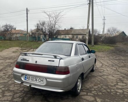 Серый ВАЗ 2110, объемом двигателя 1.6 л и пробегом 190 тыс. км за 1148 $, фото 4 на Automoto.ua