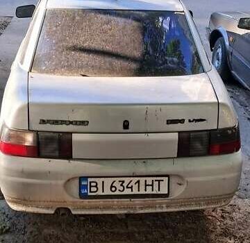 Сірий ВАЗ 2110, об'ємом двигуна 1.6 л та пробігом 222 тис. км за 1452 $, фото 2 на Automoto.ua