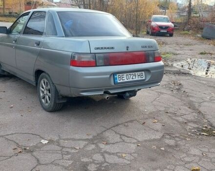 Серый ВАЗ 2110, объемом двигателя 1.6 л и пробегом 130 тыс. км за 1650 $, фото 4 на Automoto.ua