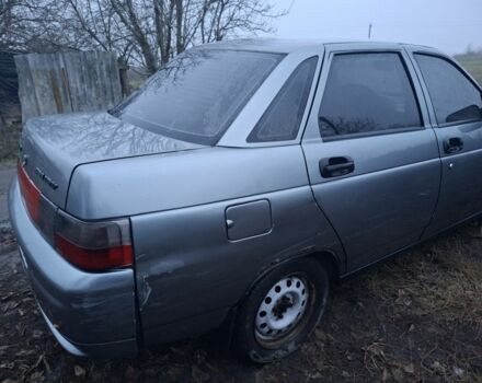 Серый ВАЗ 2110, объемом двигателя 1.6 л и пробегом 370 тыс. км за 1400 $, фото 6 на Automoto.ua