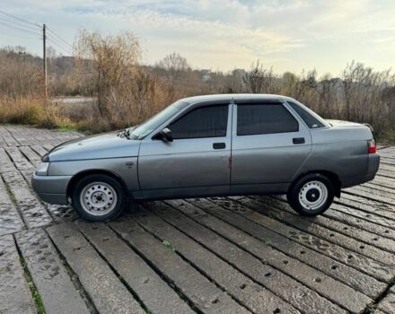 Серый ВАЗ 2110, объемом двигателя 1.6 л и пробегом 240 тыс. км за 1700 $, фото 6 на Automoto.ua
