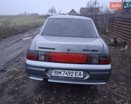 Сірий ВАЗ 2110, об'ємом двигуна 1.6 л та пробігом 370 тис. км за 1400 $, фото 3 на Automoto.ua