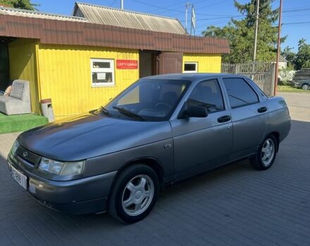 Серый ВАЗ 2110, объемом двигателя 1.6 л и пробегом 315 тыс. км за 2200 $, фото 1 на Automoto.ua