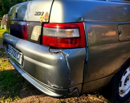 Серый ВАЗ 2110, объемом двигателя 1.6 л и пробегом 210 тыс. км за 1500 $, фото 3 на Automoto.ua