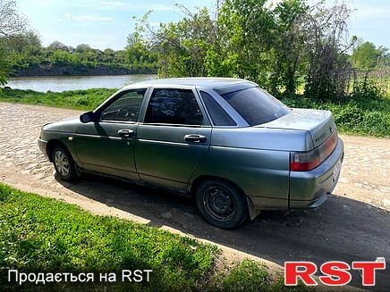 Серый ВАЗ 2110, объемом двигателя 1.6 л и пробегом 203 тыс. км за 1350 $, фото 2 на Automoto.ua