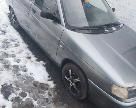 Серый ВАЗ 2110, объемом двигателя 1.6 л и пробегом 274 тыс. км за 1500 $, фото 2 на Automoto.ua