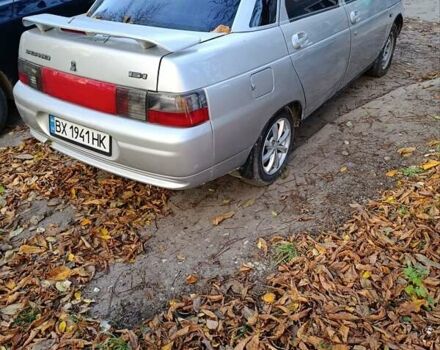 Серый ВАЗ 2110, объемом двигателя 1.6 л и пробегом 270 тыс. км за 1700 $, фото 7 на Automoto.ua