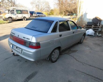 Сірий ВАЗ 2110, об'ємом двигуна 1.6 л та пробігом 240 тис. км за 2000 $, фото 1 на Automoto.ua