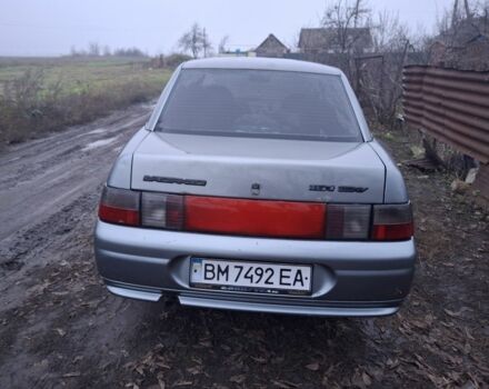 Серый ВАЗ 2110, объемом двигателя 1.6 л и пробегом 370 тыс. км за 1400 $, фото 4 на Automoto.ua