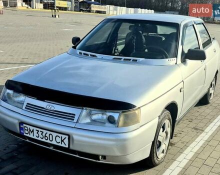 Серый ВАЗ 2110, объемом двигателя 1.6 л и пробегом 195 тыс. км за 1800 $, фото 1 на Automoto.ua