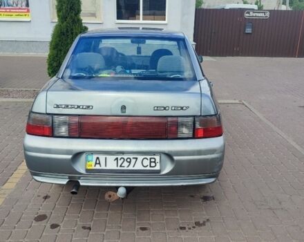 Серый ВАЗ 2110, объемом двигателя 1.6 л и пробегом 312 тыс. км за 1500 $, фото 1 на Automoto.ua